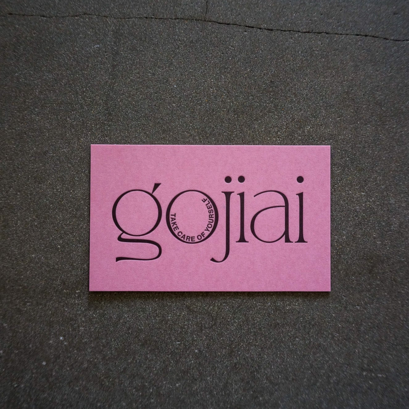 [gojiai] 名刺サイズカード 10枚セット