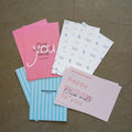[maybe cute post cards] Postcard set of 8 (4 designs)