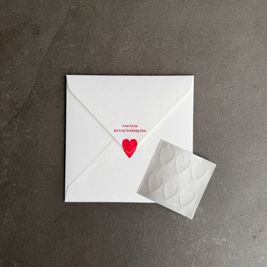 [love letter envelope ]  封筒5枚セット